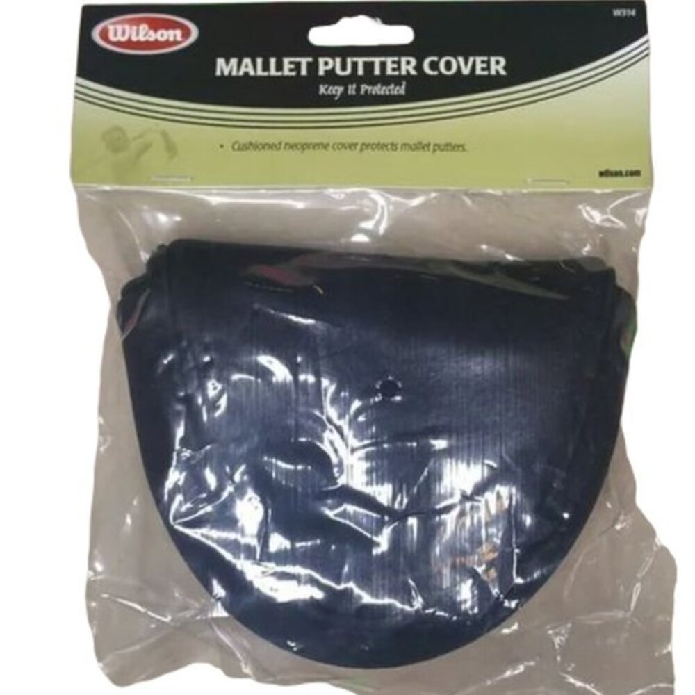 Wilson Mallet Neoprene Putter Golf Headcover Black